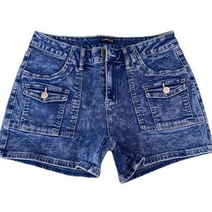 Flamingals Classic Blue Women's Jean Shorts NWOT